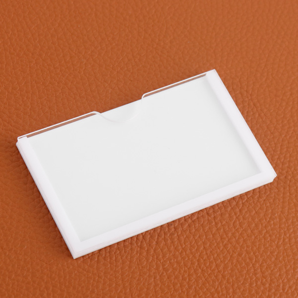 아크릴 네임택 100x59mm 명함 부착용 이름표 락커룸 케비넷