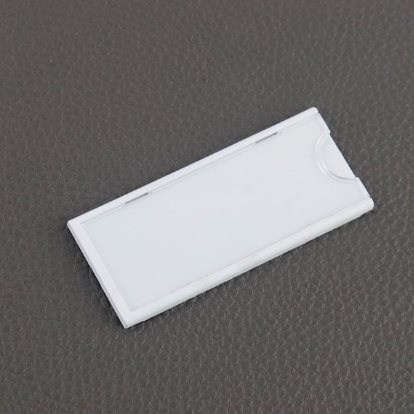 네임택 80x35mm PS명찰 부착형 이름표 락커룸 케비넷