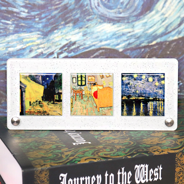 명화 타일 액자세트 3구  탁자액자 명화액자 인테리어