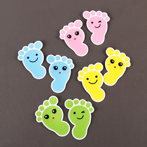 발바닥 바닥 스티커 8매 학교 유치원 어린이집 사회적 거리두기