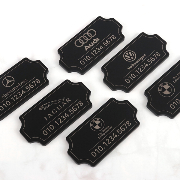 아크릴 차량용 주차알림판 자동차 연락처