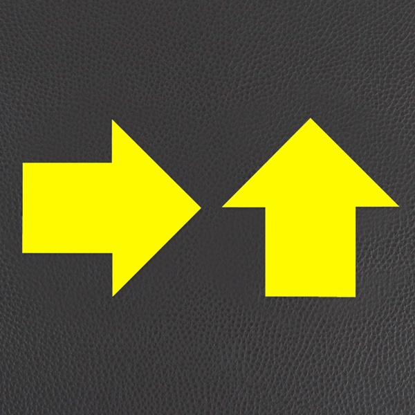 화살표 바닥 스티커 방향안내 통행스티커