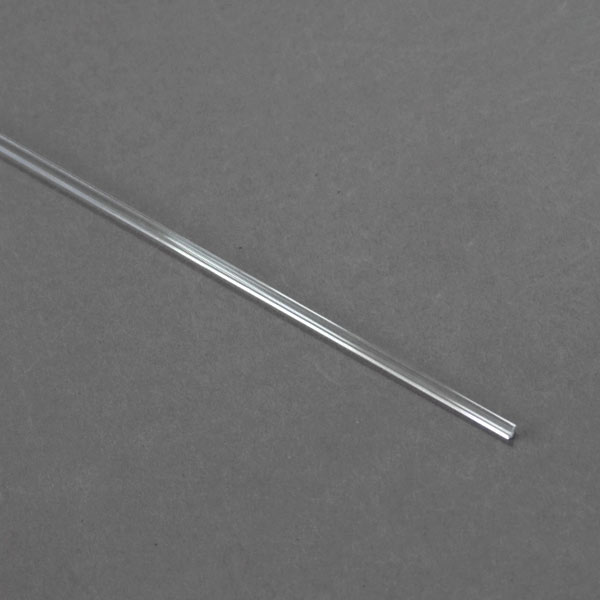 아크릴 쫄대 정사각 투명 3x3mm 길이50cm