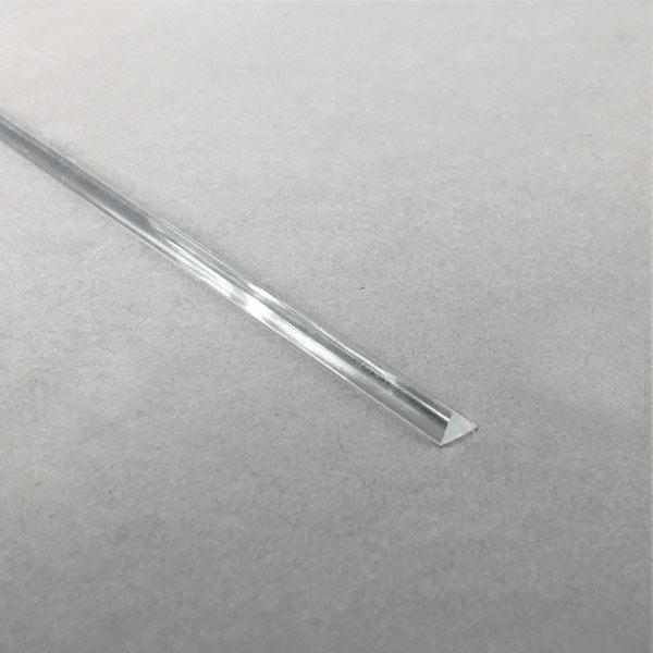 아크릴 삼각쫄대 3mm 길이50cm