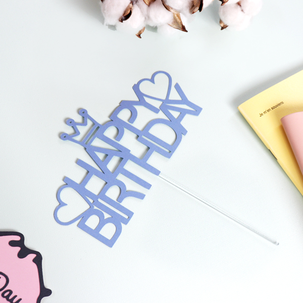 케이크 장식 제작  투명 막대 아크릴  원형 쫄대 3&Oslash;