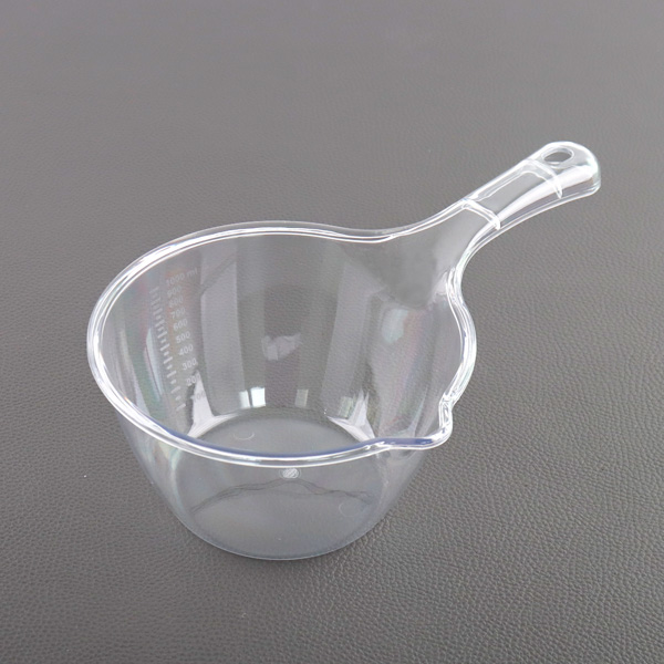투명 바가지 손잡이 걸이형 계량 홈베이킹 다용도 JP4128