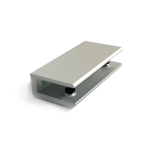 알루미늄 브라켓 ㄷ자(80mm)<BR>돌출표찰부속 아크릴고정구