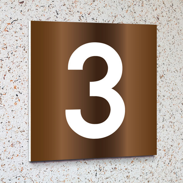 층표시 22x22cm 포맥스UV인쇄 계단표시