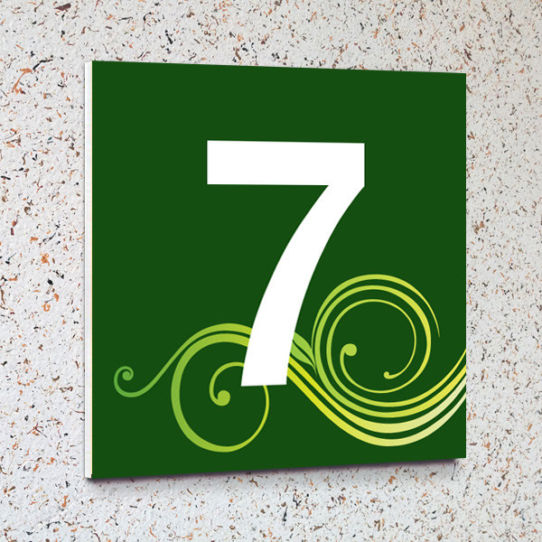 층표시 22x22cm 포맥스UV인쇄 층별표시