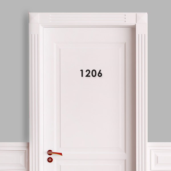 아크릴 호실 호수판 현관룸넘버 레터링 숫자번호 도어사인