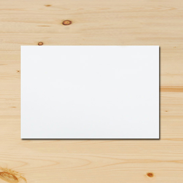 수목 표찰 무지 명패 명찰 사각 걸이 180x120 이름표 (스프링포함)