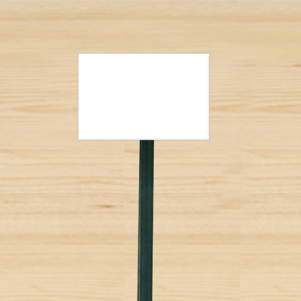 수목 표찰 무지 명패 명찰 스틸 검정 사각 180x120