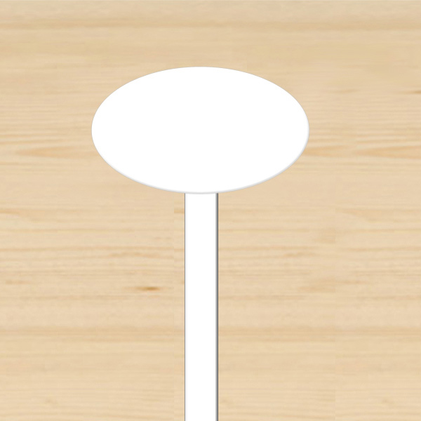 수목 표찰 무지 명패 명찰 타원형 포맥스대 160x100